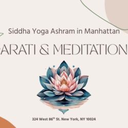 Arati and Meditation